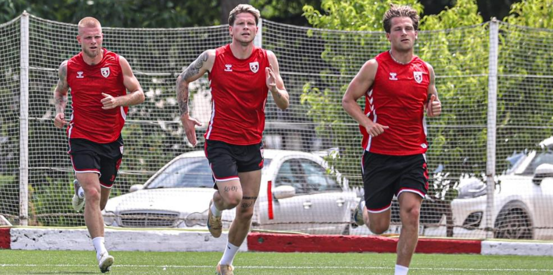 Samsunspor'da yeni sezon mesaisi başladı