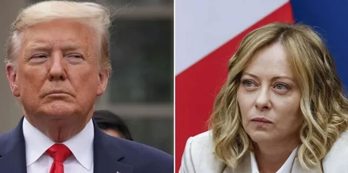 Trump'tan Meloni için 