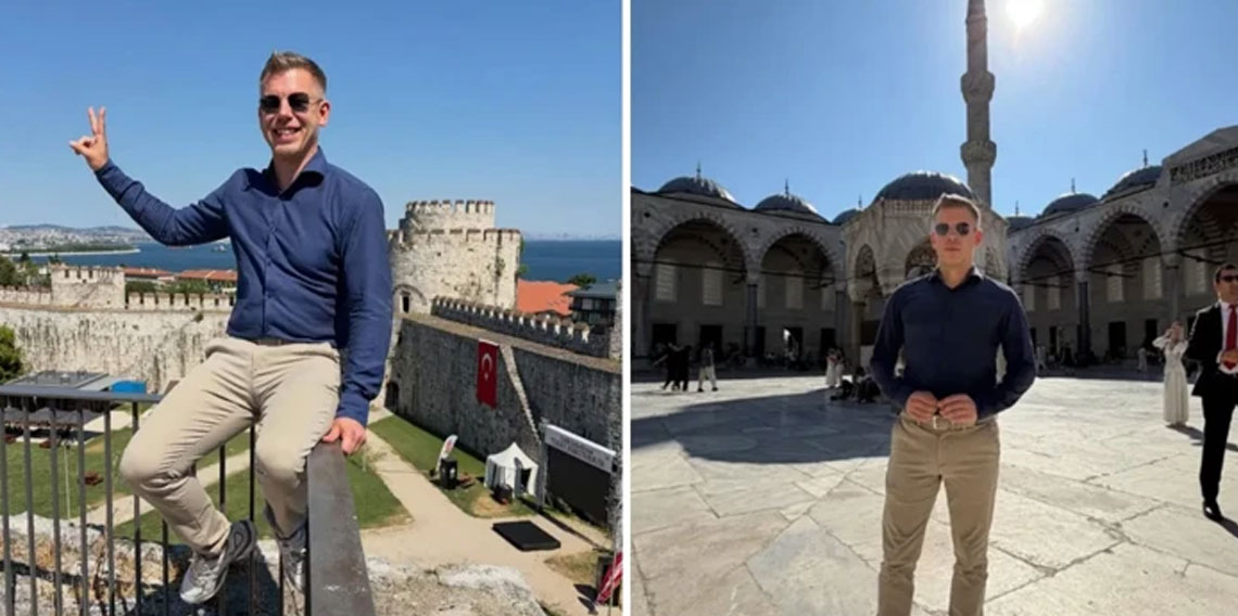 NATO için geldi, İstanbul'da turist gibi gezdi! Kim der başbakan