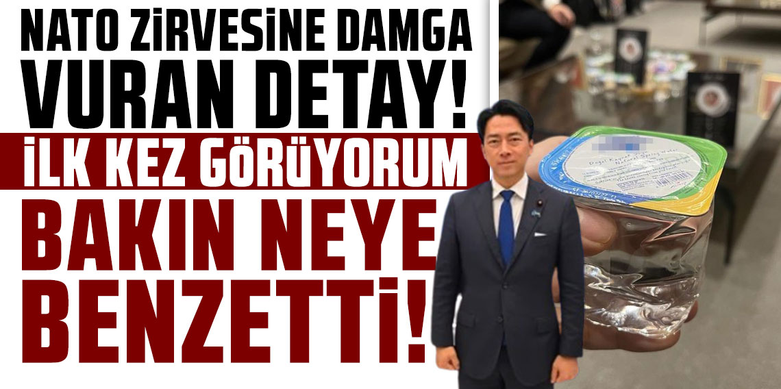 NATO Zirvesi'nde Japon Bakan'ı şaşırtan detay! Bakın neye benzetti
