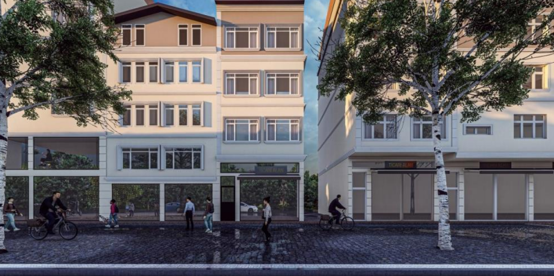 Ordu’da binaların cephesi değişiyor