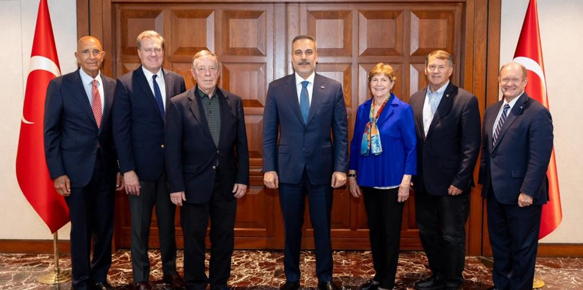 Bakan Fidan, ABD Senatosu NATO Gözlem Grubu Eş Başkanı ve Dış İlişkiler Komitesi Kıdemli Üyesi Shaheen’i kabul etti