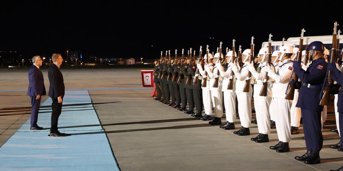 Letonya Cumhurbaşkanı Rinkēvičs Ankara'ya geldi