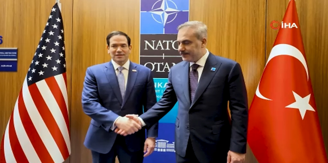 Bakan Fidan, ABD Dışişleri Bakanı Rubio ile görüştü