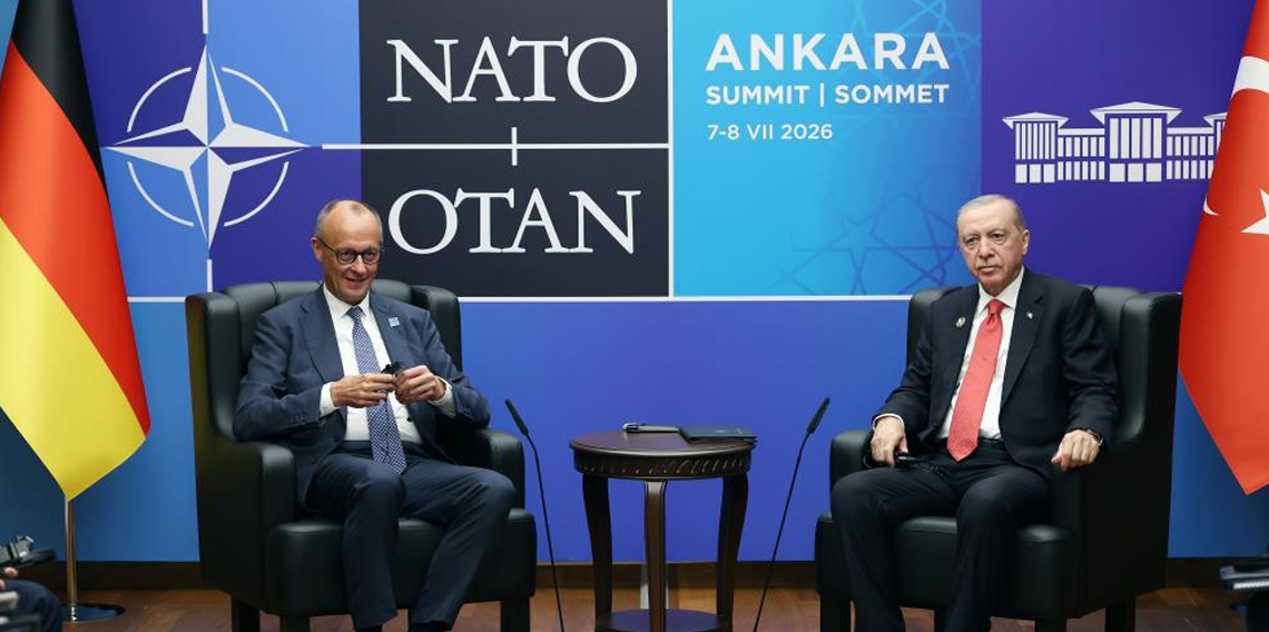 Erdoğan, Almanya Başbakanı Merz ile bir araya geldi
