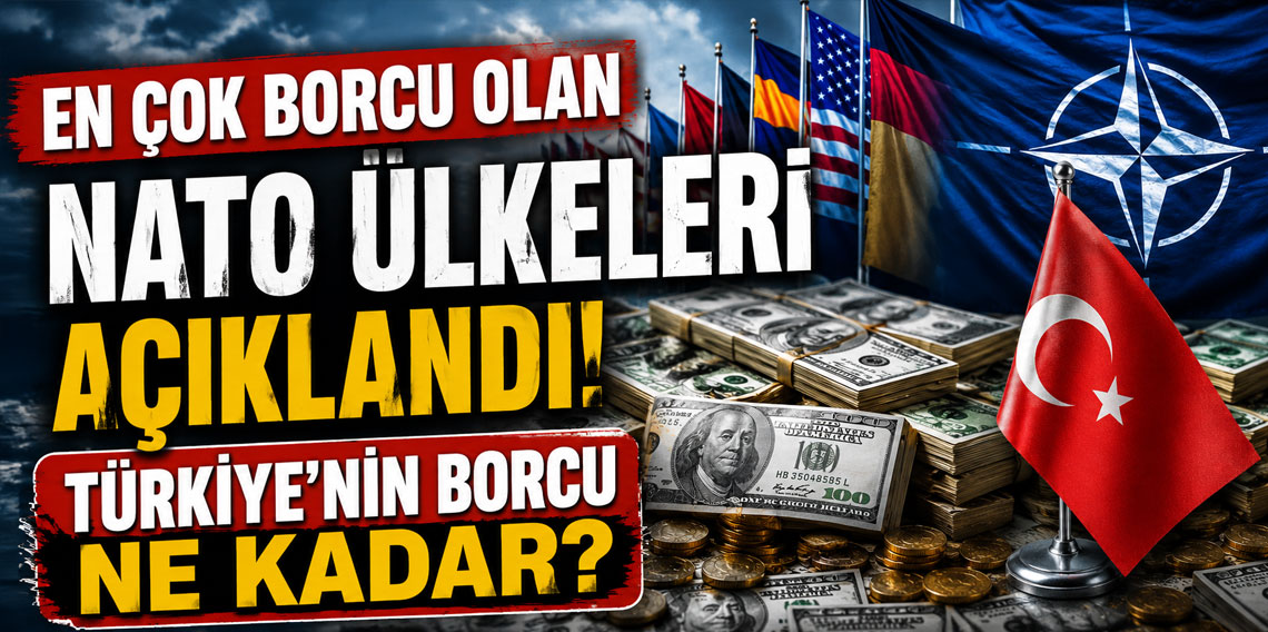 En çok borcu olan NATO ülkeleri açıklandı! Türkiye'nin borcu ne kadar?