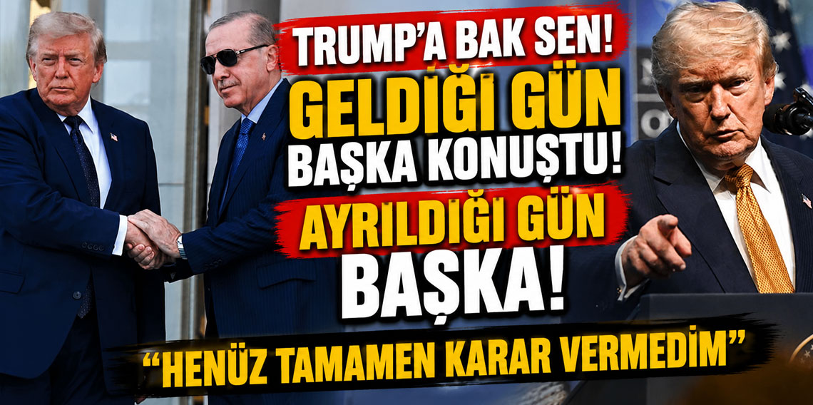 Trump'tan F-35 için U dönüşü gibi açıklama: Henüz tamamen karar vermedim