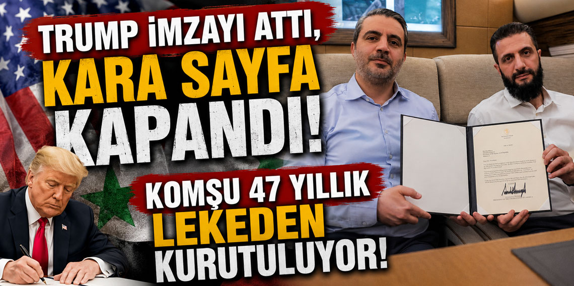 Trump imzayı attı, kara sayfa kapandı! Komşu 47 yıllık lekeden kurutuluyor