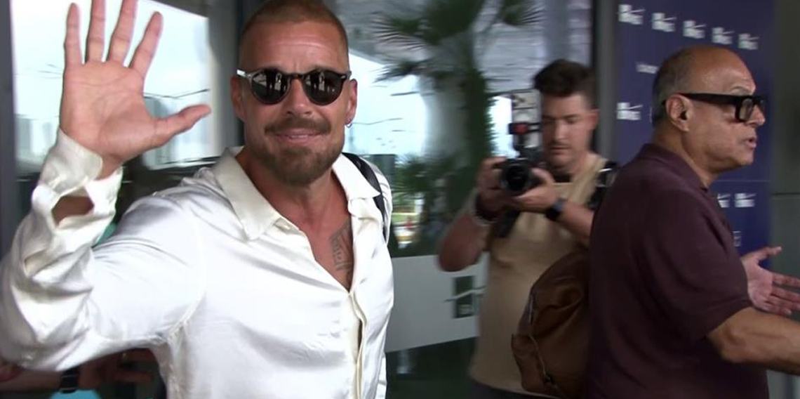 Ricky Martin, konser için İstanbul'da