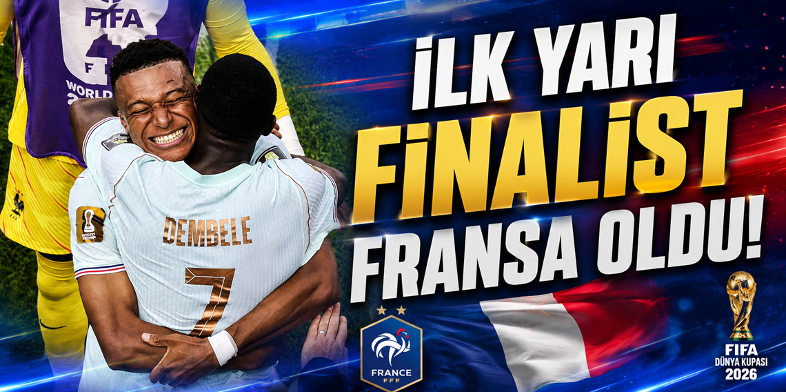İlk yarı finalist Fransa oldu