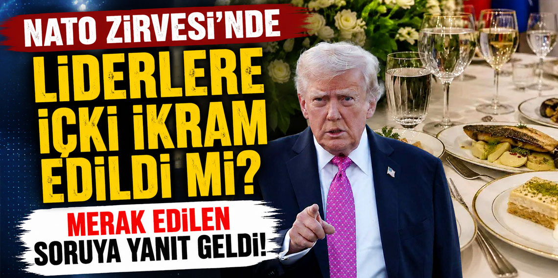 NATO Zirvesi’nde liderlere içki ikram edildi mi? Merak edilen soruya yanıt geldi