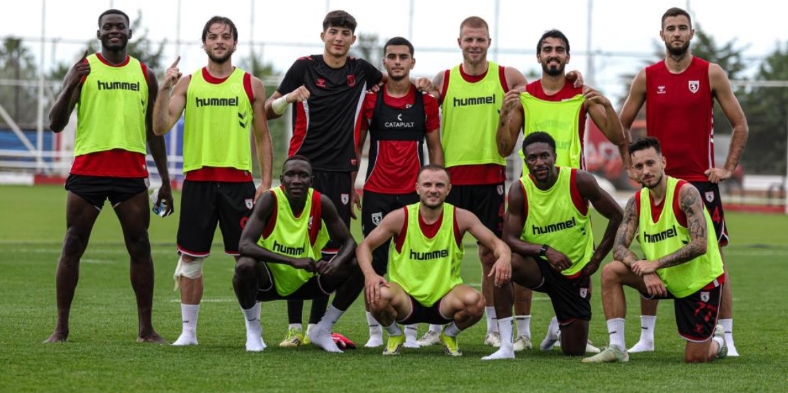 Samsunspor, yeni sezon hazırlıklarını sürdürdü