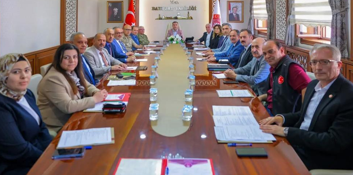 Bayburt’ta 15 Temmuz hazırlıkları toplantıda ele alındı