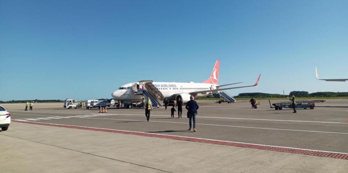 Samsun Çarşamba Havalimanı'nda yolcu trafiği yükseldi! 