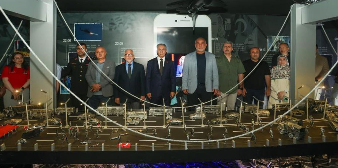 Canik Belediyesi'nden hafızaya ışık tutan 15 Temmuz Müzesi