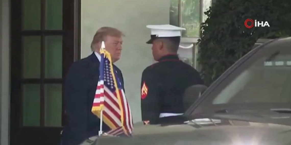 Irak Başbakanı Zeydi, Beyaz Saray’da Trump ile bir araya geldi