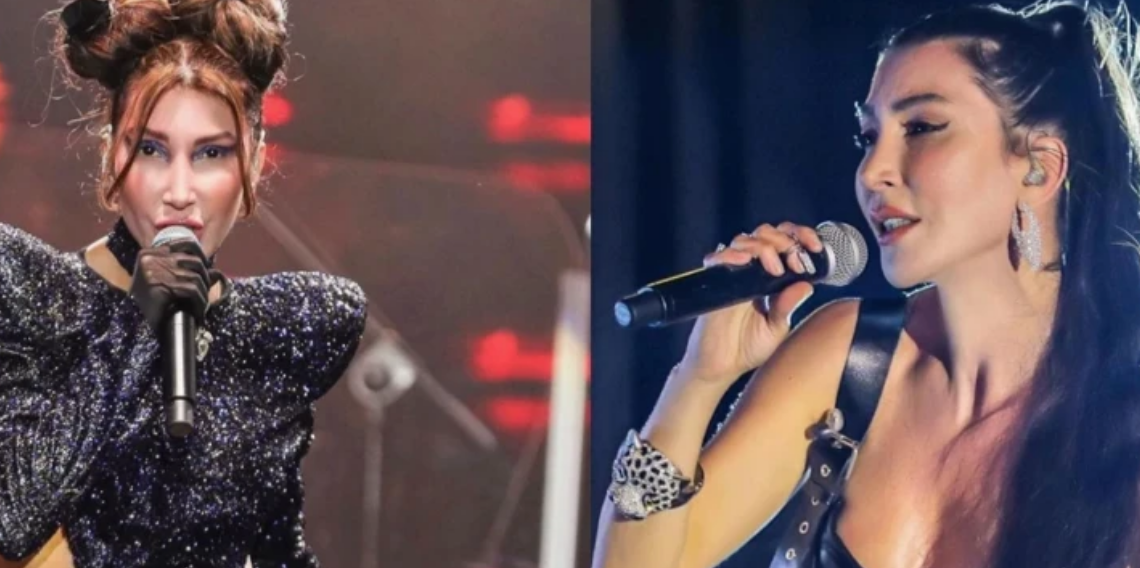 Hande Yener'in Alaçatı Konserinde Kürklü Sahne Stili Gündem Oldu! 
