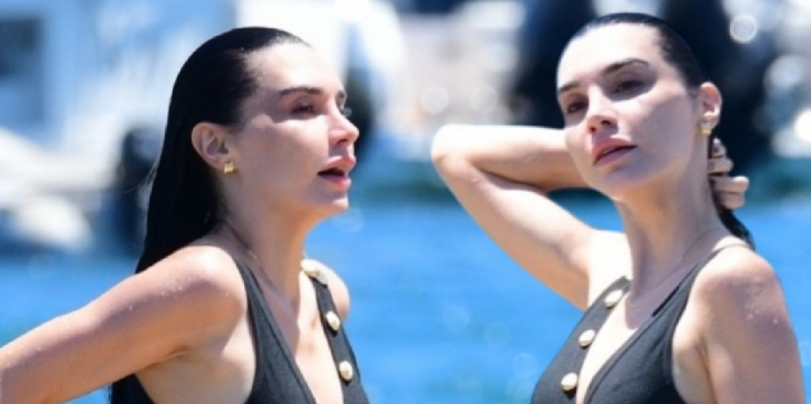 Burcu Kıratlı Bodrum Tatilinde Görüntülendi! 