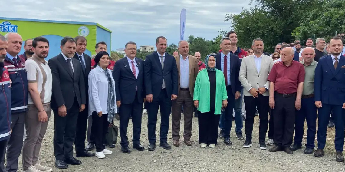 Trabzon’da su yatırımı hizmete alındı! 7 bin 800 kişiye katkı