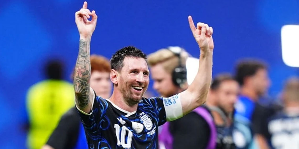 Lionel Messi, İngiltere'yi rekorlarla yıktı!