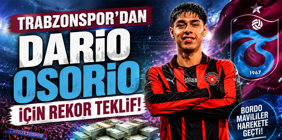 Trabzonspor'dan Dario Osorio için rekor teklif!