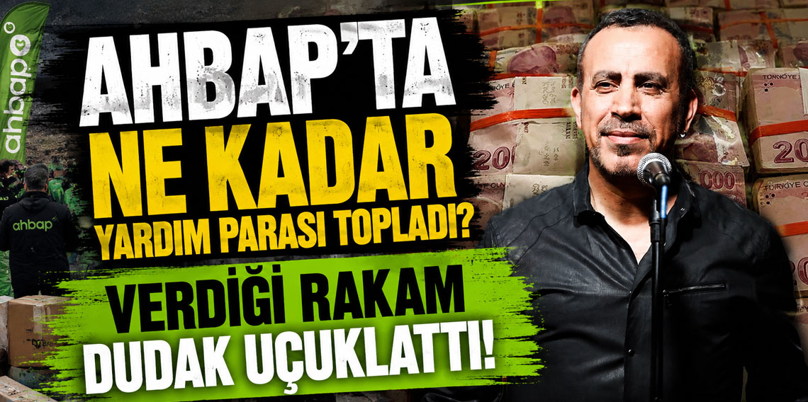 AHBAP'ta ne kadar yardım parası topladı? Haluk Levent'in verdiği rakam dudak uçuklattı!
