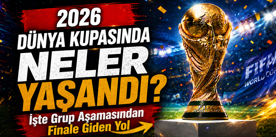 2026 Dünya Kupasında Neler Yaşandı? İşte Grup Aşamasından Finale Giden Yol