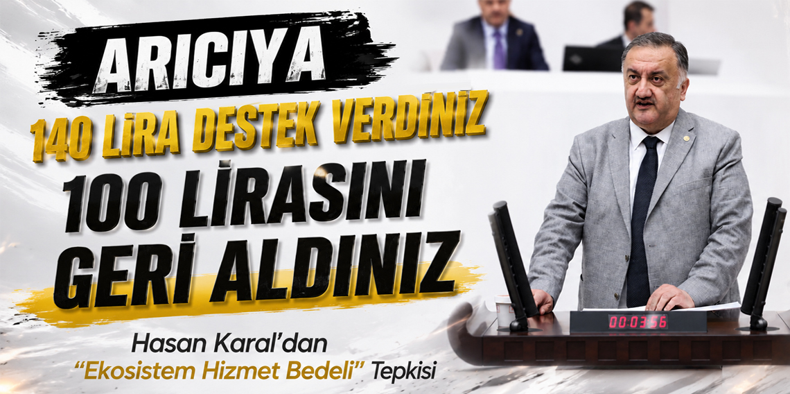 Hasan Karal: Arıcıya 140 Lira Destek Verdiniz 100 Lirasını Geri Aldınız