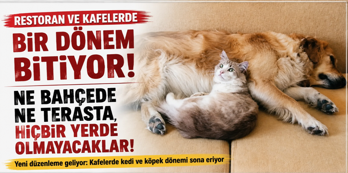 Restoran ve kafelerde evcil hayvan dönemi sona mı eriyor? Bahçe ve teraslar da yasak kapsamına girebilir
