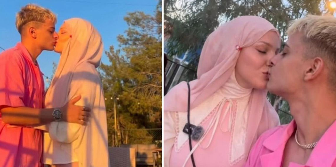 Fatma Soydaş'ın dudak dudağa görüntüsü kafa karıştırdı