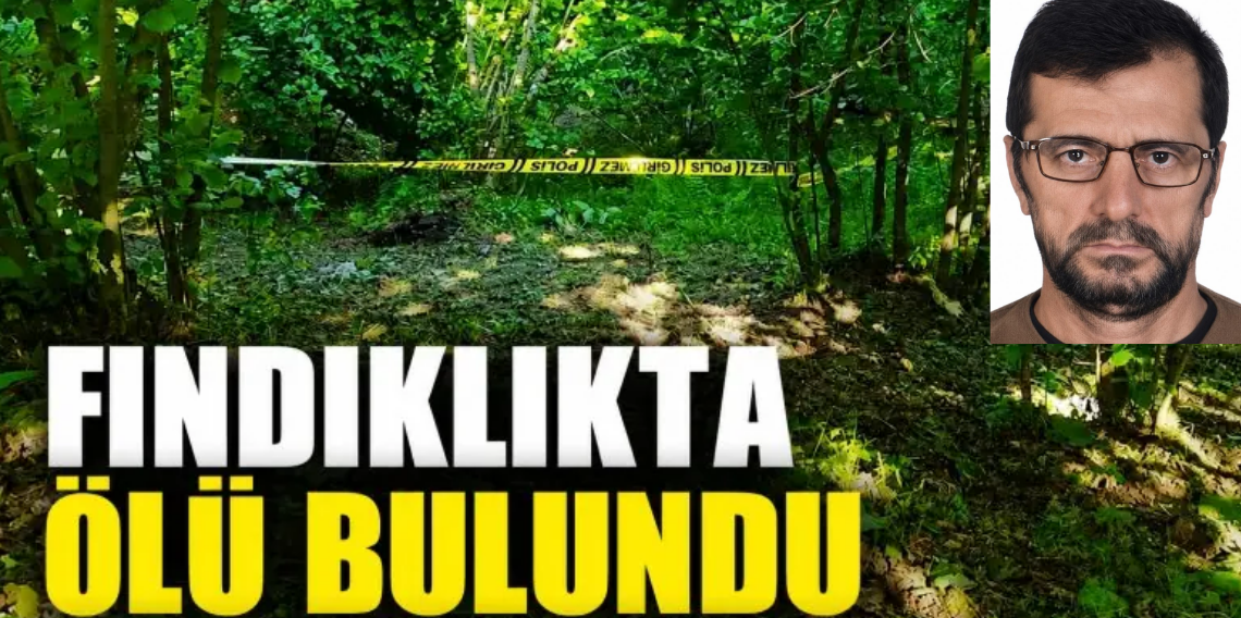Samsun'da fındık bahçesinde korkunç olay!