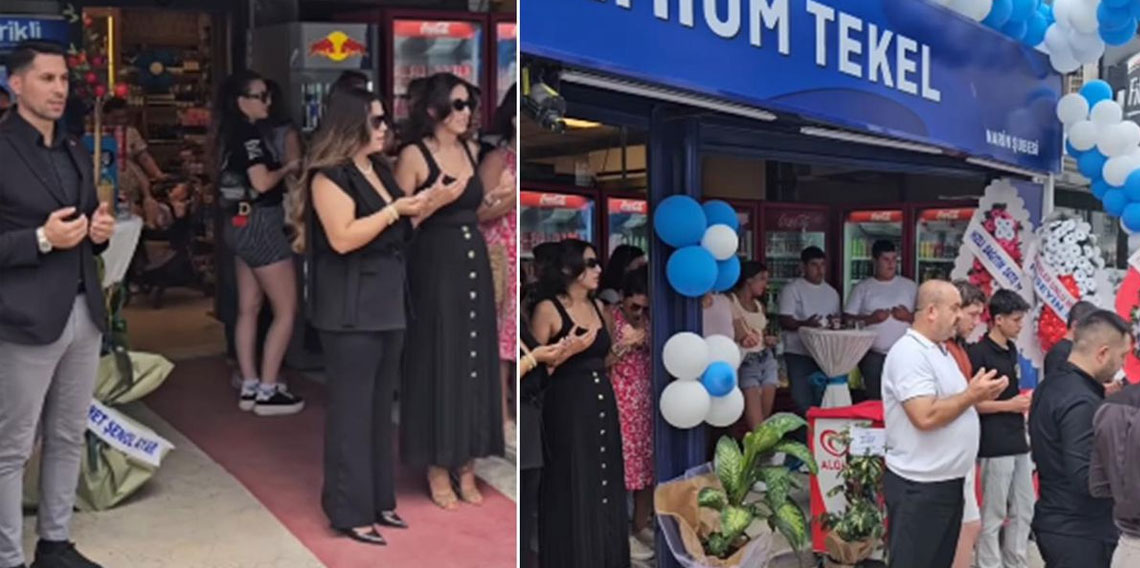 Büyük skandal! Cami imamı tekel bayisini dualarla açtı!