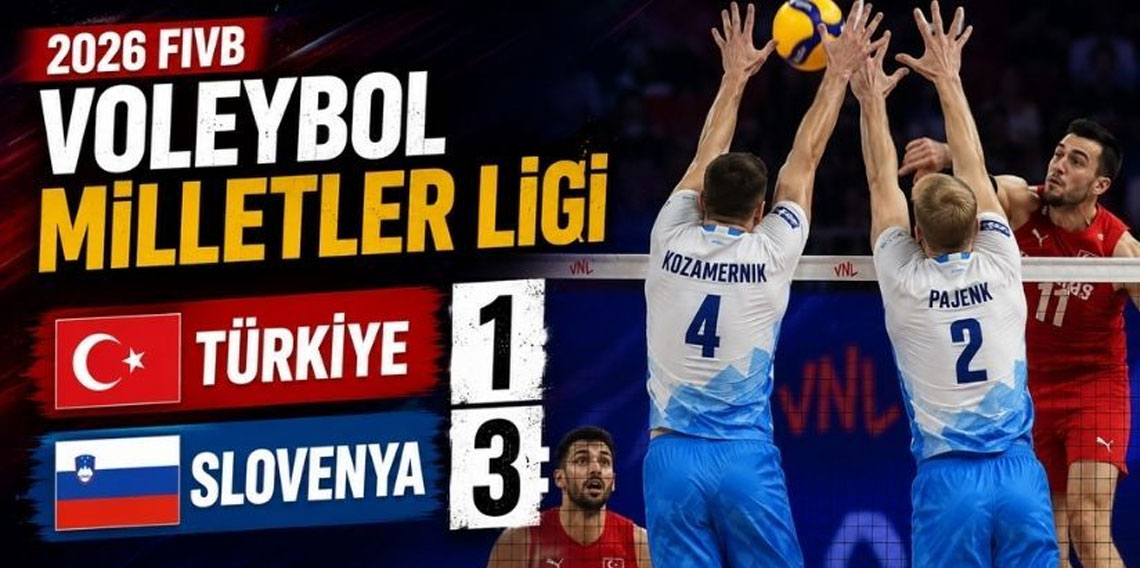 Filenin Efeleri, Slovenya’ya 3-1 Mağlup Oldu