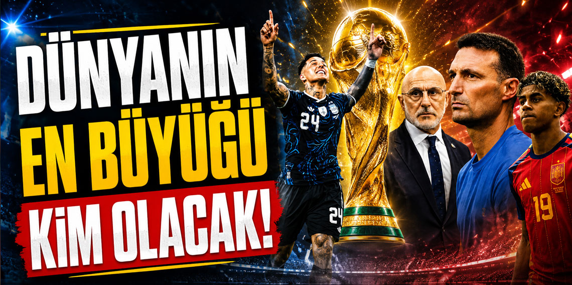 Dünyanın en büyüğü kim olacak! İspanya-Arjantin final maçı saat 22.00'de TRT 1'de.