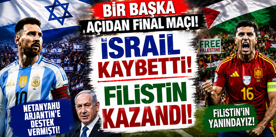İSRAİL KAYBETTİ! FİLİSTİN KAZANDI!