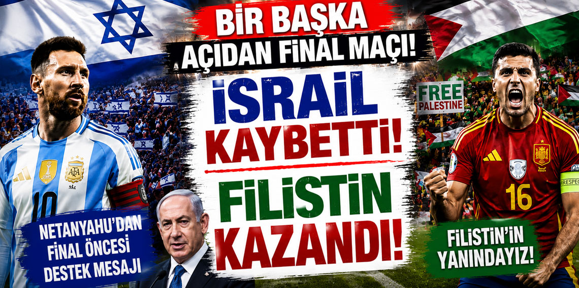 İSRAİL KAYBETTİ! FİLİSTİN KAZANDI!