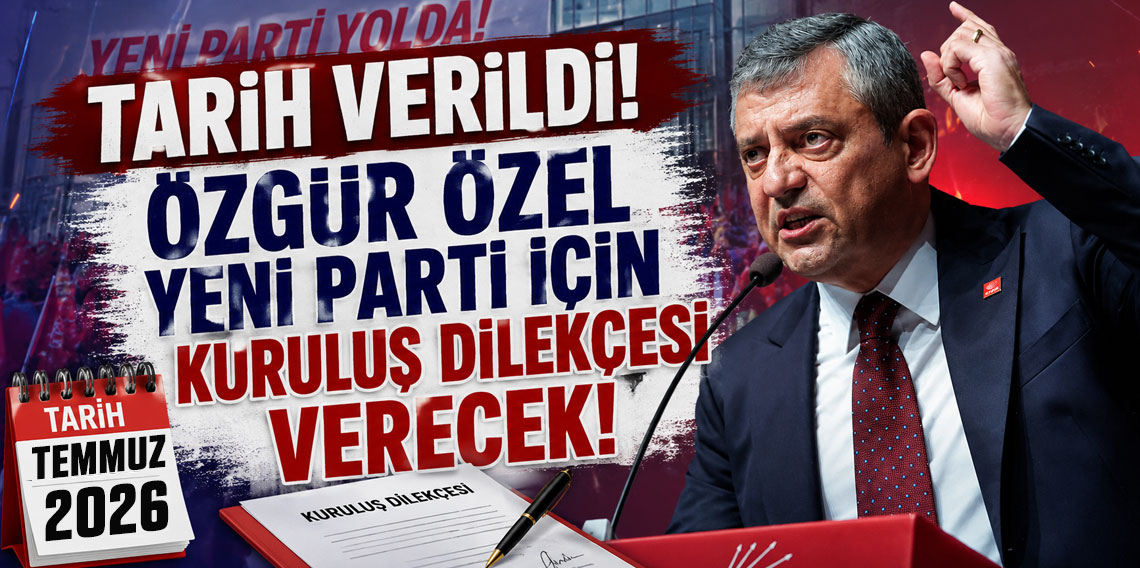 Tarih verildi! Özgür Özel yeni parti için kuruluş dilekçesi verecek