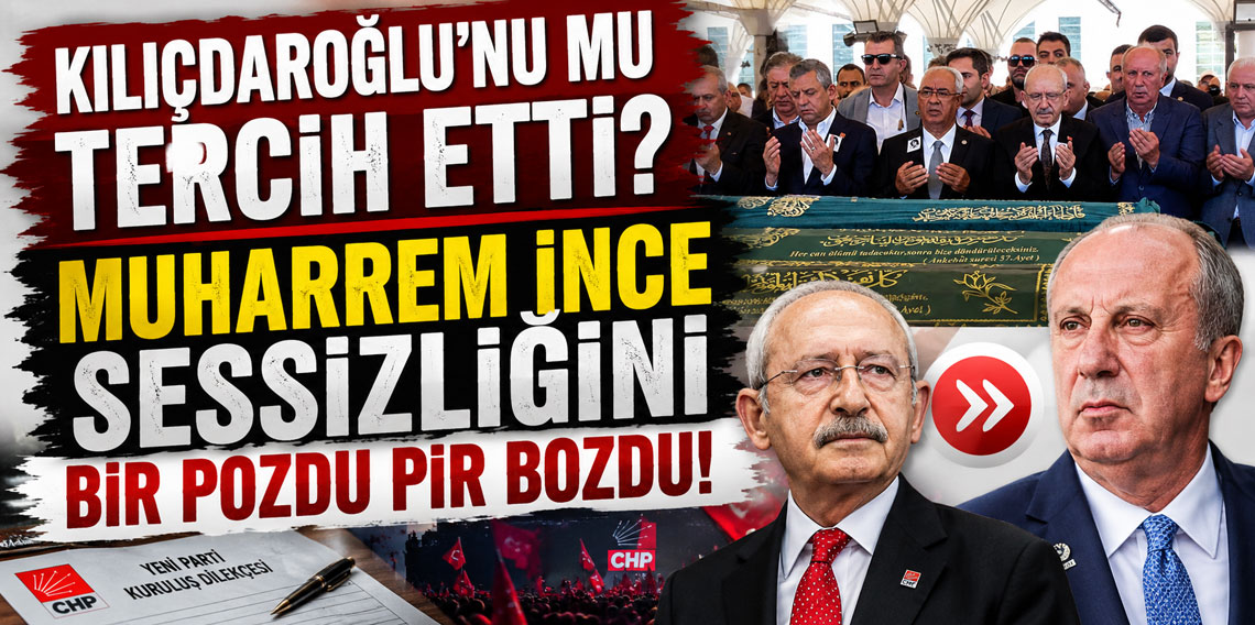 Kılıçdaroğlu'nu mu tercih etti? Muharrem İnce sessizliğini bir pozdu pir bozdu