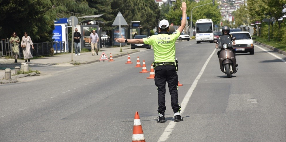 Ordu’da bir haftada 18 bine yakın araç ve sürücüsü denetlendi