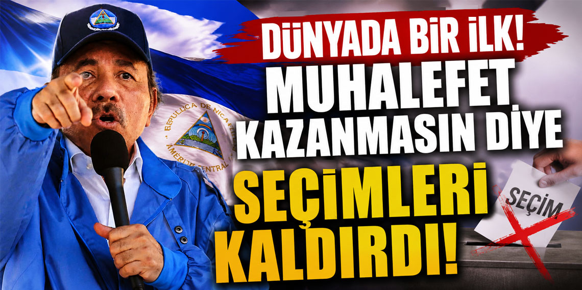 Dünyada bir ilk! Muhalefet kazanmasın diye seçimleri kaldırdı!