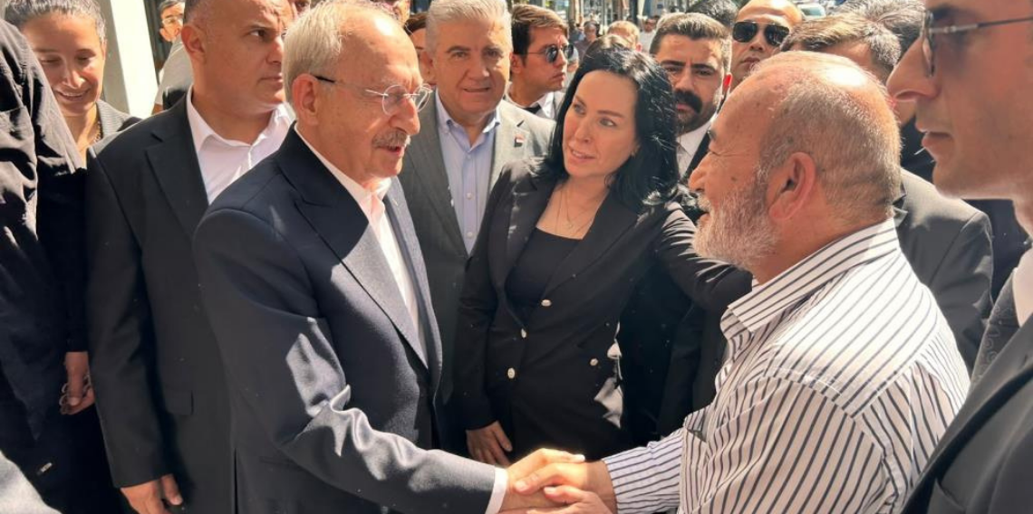CHP Genel Başkanı Kılıçdaroğlu, Ankara'da esnafı ziyaret etti