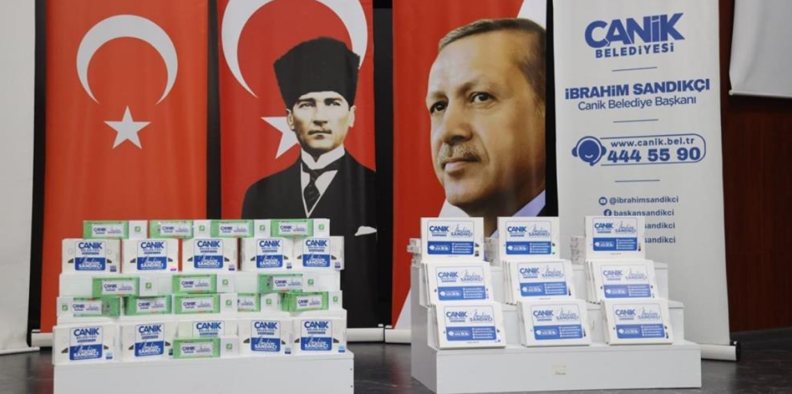 Canik Belediyesi’nden YKS ve LGS şampiyonlarına ödül