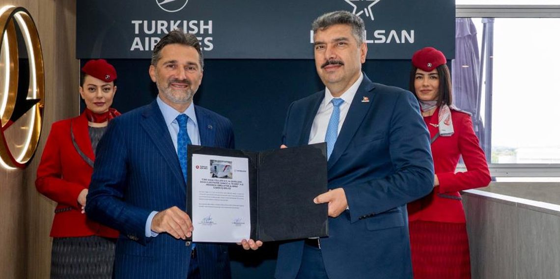 Türk Hava Yolları, HAVELSAN ile 12 uçuş simülatörü için sözleşme imzaladı