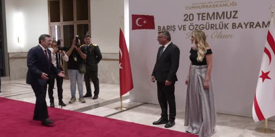 Cumhurbaşkanlığı’nda Barış ve Özgürlük Bayramı resepsiyonu
