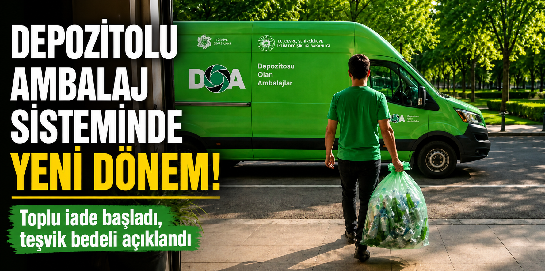 Depozitolu Ambalaj Sisteminde Yeni Dönem! 
