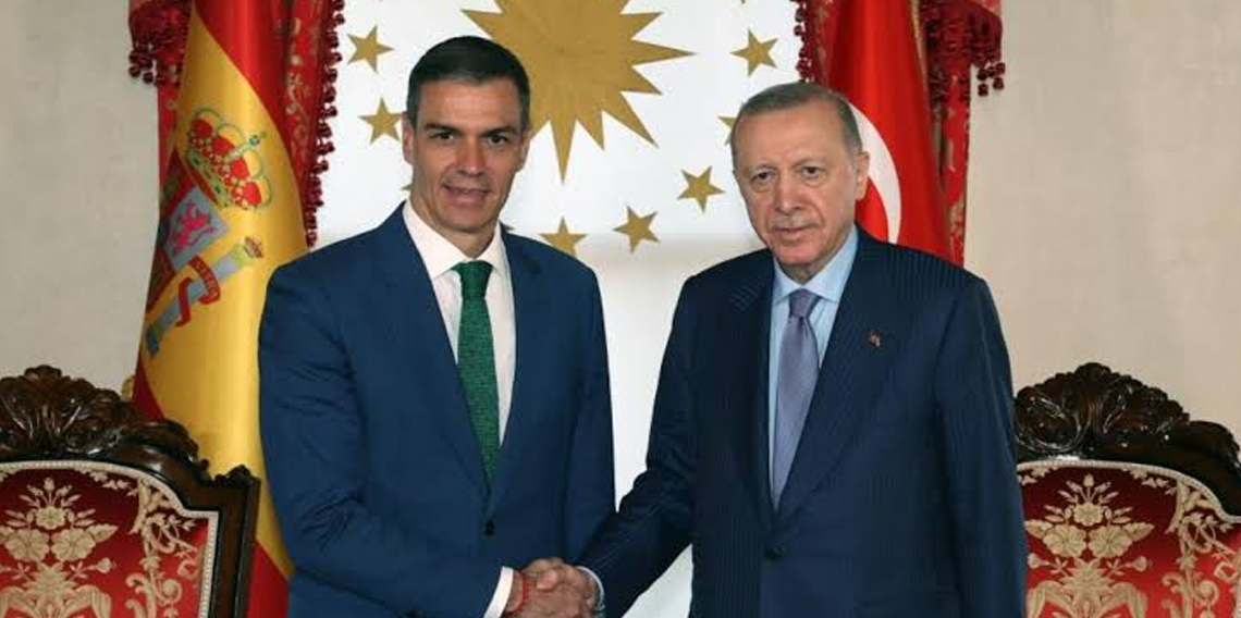 Cumhurbaşkanı Erdoğan, İspanya Başbakanı Sanchez ile telefonda görüştü