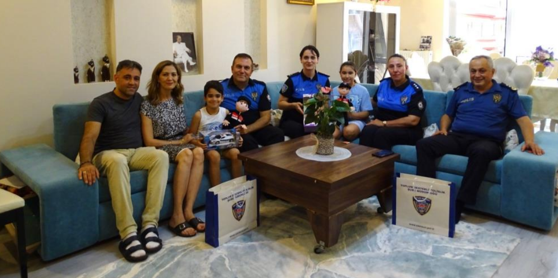 Samsun Emniyeti'nden Gazilere Vefa Ziyareti! 