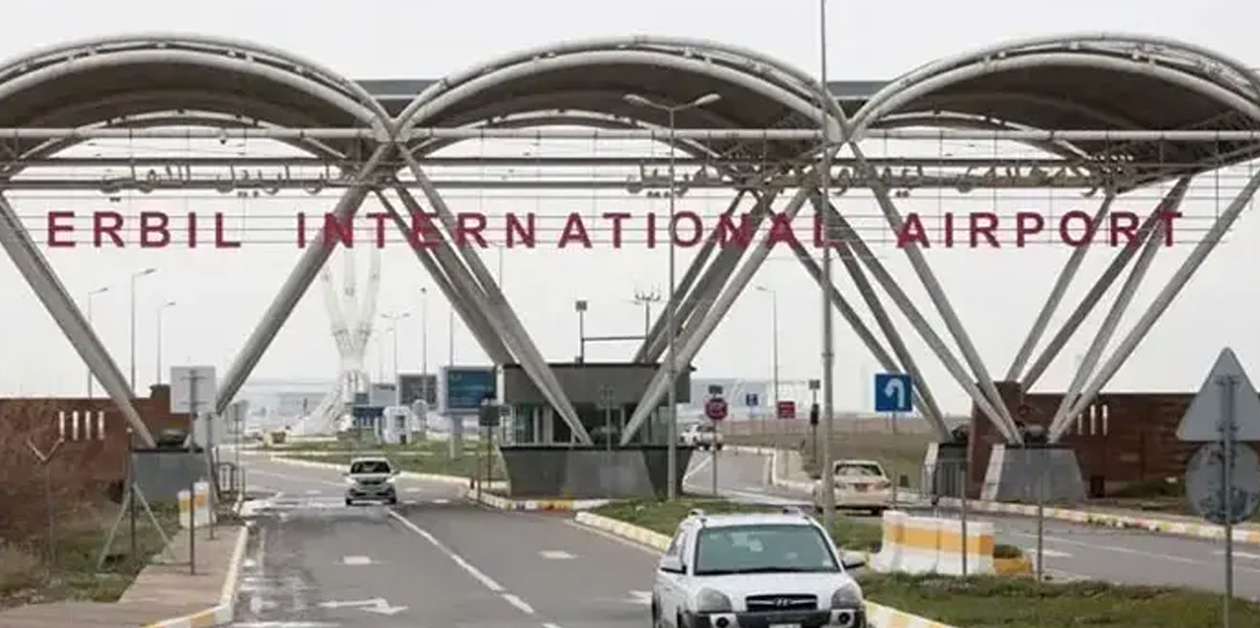 Erbil Havalimanı’nda uçuşlar geçici olarak durduruldu