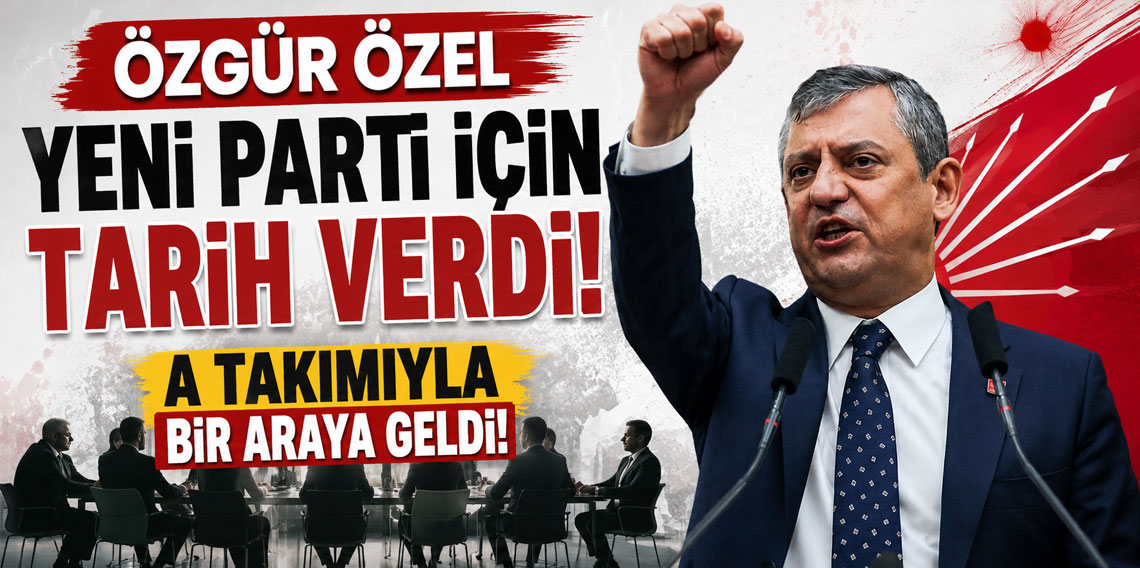Özgür Özel yeni parti için tarih verdi
