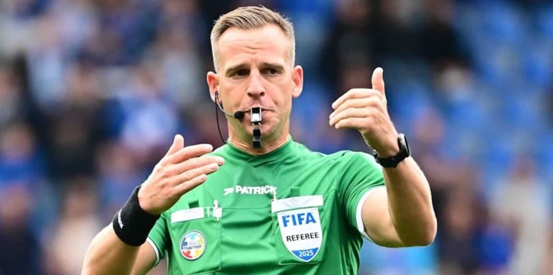 Inter Turku - Başakşehir maçında Nathan Verboomen düdük çalacak
